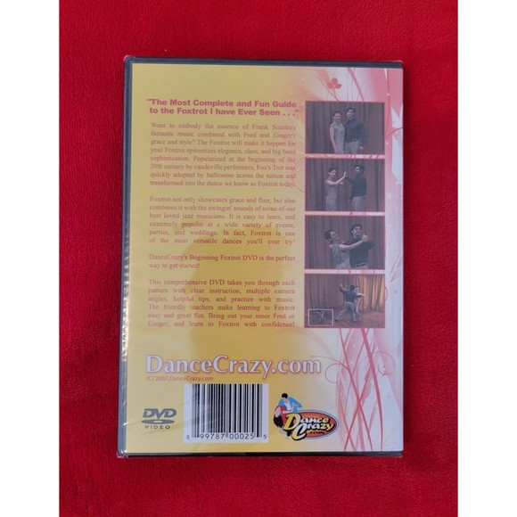Dance Crazy Presents Beginners Foxtrot A Step By Step Guide DVD 2007 New - Picture 2 of 3